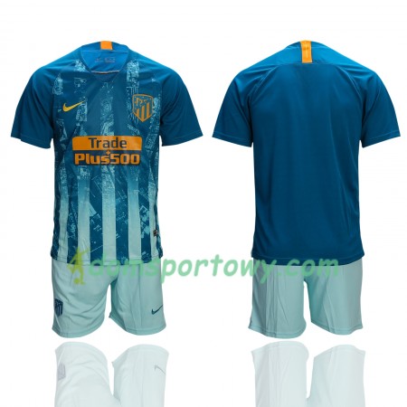 KoszulkaAtlético Madryt Dziecięcy Trzeci Koszulki Piłkarskie 2018-2019 Krótki Rękaw